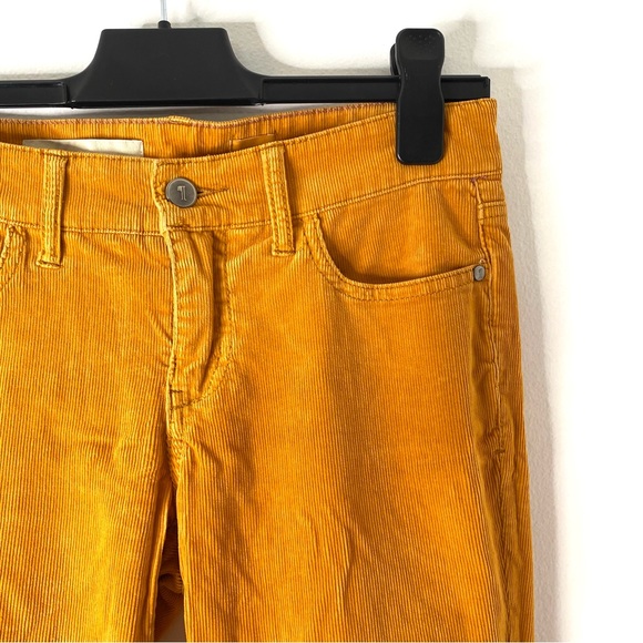 Pilcro and the Letterpress Mustard Yellow Corduroy Pants - Picture 4 of 11